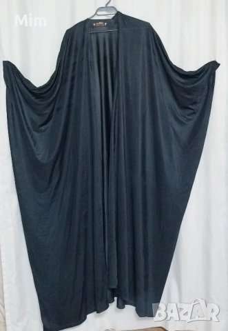 4XL Черен свободен халат за едра дама , снимка 5 - Нощници - 52059115