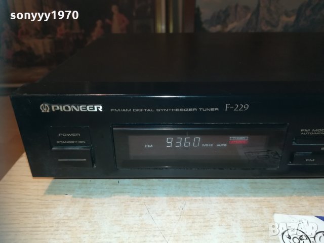 pioneer f-229 stereo tuner-made in japan-sweden 0411202010, снимка 18 - Ресийвъри, усилватели, смесителни пултове - 30676621
