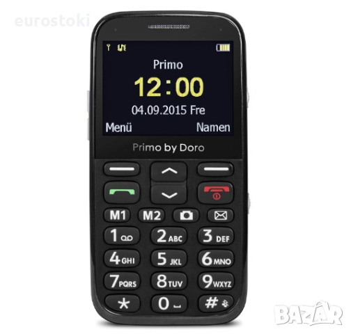 Мобилен телефон Doro Primo 366, мобилен телефон за възрастни хора, със стойка за зареждане, снимка 2 - Други - 52471982