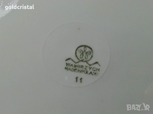 Стар полски порцелан чинии за основно , снимка 6 - Антикварни и старинни предмети - 53102900