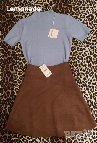 Нова велурена пола  С размер