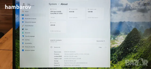 Мощен лаптоп Dell Latitude 3540 с 10-ядрен Core i5-1335U и 15.6'' FHD 8GB DDR4/256 GB SSD без камера, снимка 7 - Лаптопи за работа - 56057208
