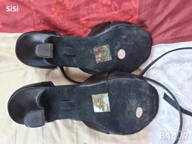Обувки за танци /Latin dance shoes черни, снимка 5 - Дамски елегантни обувки - 50783290