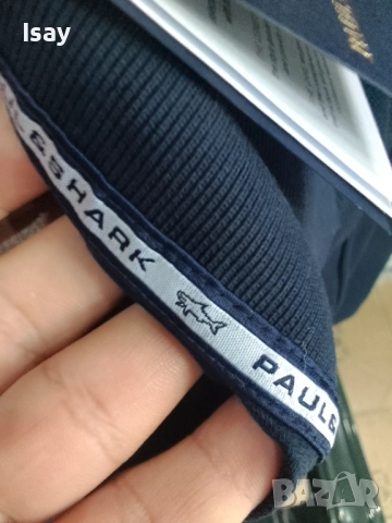 Мъжка тениска Паул Шарк в тъмно син цвят 2ХЛ последен размер , снимка 3 - Тениски - 52376958