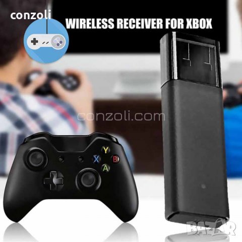 Безжичен Адаптер версия 2 Wireless Xbox One Controller Джойстик за PC, снимка 5 - Xbox конзоли - 32030845