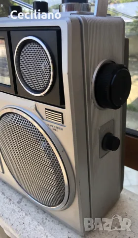 SANYO M-9940K-SILVER-Оригинален японски радиокасетофон., снимка 5 - Радиокасетофони, транзистори - 55929273