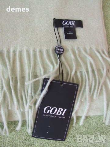  Фин шал 100% кашмир, цвят мента, Монголия, снимка 6 - Шалове - 34073371