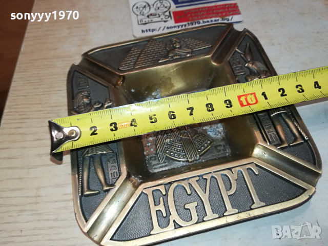 EGYPT-ПЕПЕЛНИК ВНОС FRANCE 1403241435, снимка 14 - Антикварни и старинни предмети - 44761746