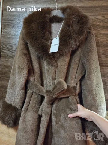 Разкошно дамско палто , снимка 6 - Палта, манта - 56442322