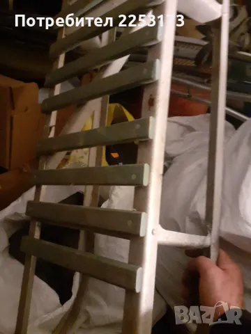  Стара съветска алуминиеви шейна, снимка 1