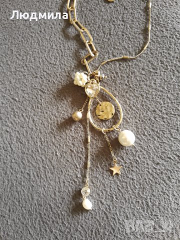 Колие перли и различни висулки,украшения, снимка 7 - Колиета, медальони, синджири - 42509949