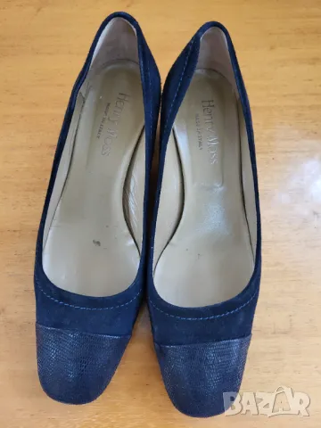 Елегантни обувки естествен велур, снимка 3 - Дамски обувки на ток - 47279518