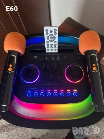 Караоке BLUETOOTH Колона 12”