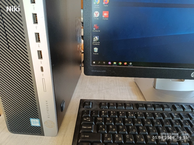 Продавам компактен настолен компютър и монитор за дизайнер или обучение графичен дизайн, снимка 7 - Работни компютри - 54139682