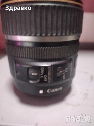 продавам обектив canon efs 17-85, снимка 2 - Фотоапарати - 51840906