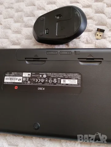 Logitech клавиатура K360 и мишка М280 комплект, снимка 9 - Клавиатури и мишки - 56040670