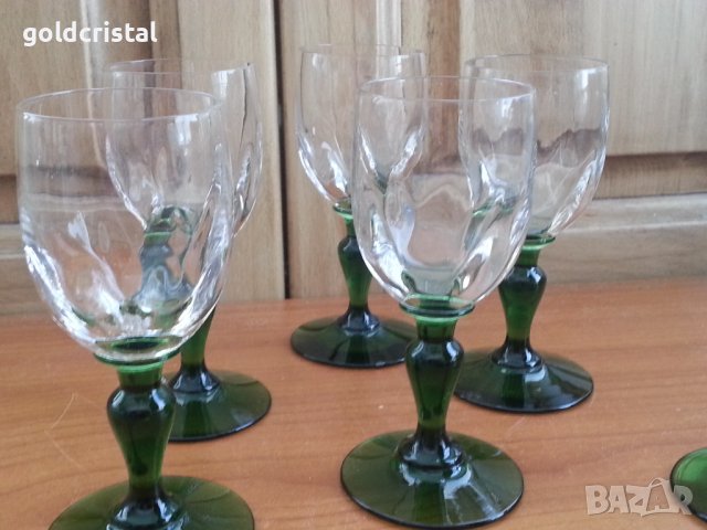 Френски  чаши , снимка 4 - Антикварни и старинни предмети - 38495543