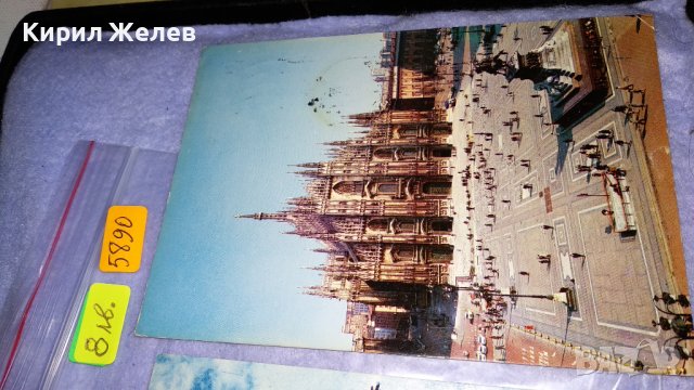 ЛОТ 4 СТАРИ ПОЩЕНСКИ КАРТИЧКИ ТЕМА ФРАНЦИЯ ИТАЛИЯ СССР АЙФЕЛОВА КУЛА КАТЕДРАЛИ ПАМЕТНИЦИ 5890, снимка 2 - Филателия - 38810588