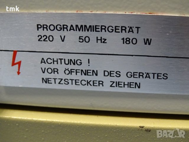 Програматор VEB ROBOTRON 1702A, снимка 14 - Други машини и части - 31346608