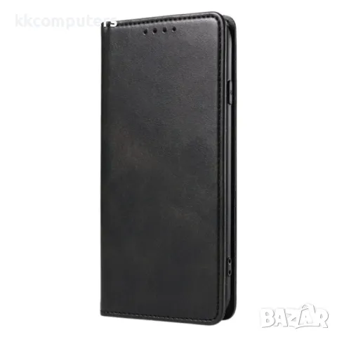 Калъф тефтер флип bSmart Magnetic Book страничен, За Samsung Galaxy S25 Edge, Черен