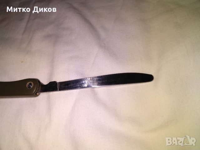 Старо руско ножче 110х95мм от соца, снимка 2 - Колекции - 30699085