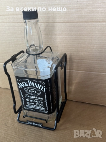 Люлка, празна бутилка от уиски Jack Daniels 3L, снимка 4 - Аксесоари за кухня - 55884752