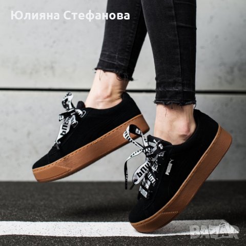 Оригинални Puma Shoes Puma Vikky Platform Ribbon Mu , снимка 3 - Кецове - 26813844