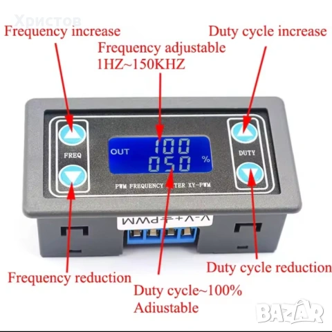 XY-PWM генераторът на сигнали, снимка 2 - Друга електроника - 54025271