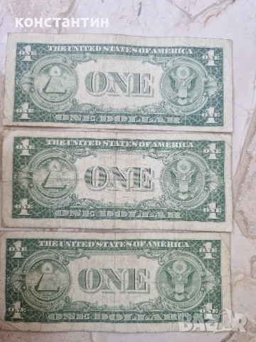 1 долар 1935г. 3 броя, снимка 2 - Нумизматика и бонистика - 51298737