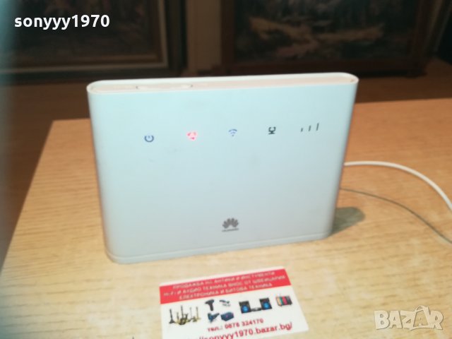 *Huawei b-310s-22-рутер за сим карта+адаптер 0903210838, снимка 4 - Рутери - 32089595