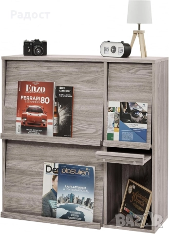 Ирис Ояма, Мебелен рафт за съхранение Библиотека с 4 врати на панти