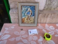 Стара картина 1963 г, снимка 5