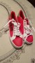 Чисто нови червени обувки / гуменки, снимка 4