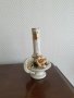 Стариннен свещник Италия  ВЕНИЦИЕН,с флорални елементи с Маркировка. , снимка 4