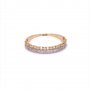 Златен дамски пръстен 1,81гр. размер:57 14кр. проба:585 модел:9908-5, снимка 1 - Пръстени - 38441846