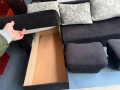 050211 ъглов холов разтегателен диван 200/230 см -цена 125 евро или  244,48 лева - издърпваща се дол, снимка 2