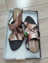 Дамски сандали естествена кожа, снимка 1 - Дамски елегантни обувки - 44806281