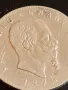 Сребърна монета 5 лири 1876г. Италия Крал Виктор Емануил втори 50043, снимка 8