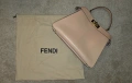 Fendi Peekaboo ISeeU Medium стил чанта – естествена кожа, нова, снимка 2