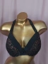 Ulla Popken 90 D Бял и черен дантелен сутиен , снимка 7