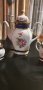 Красив баварски порцеланов чайник, захарница и латиера, снимка 4