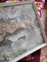 Голяма картина-ковьор за стена.Соц.картини СССР в рамки., снимка 2