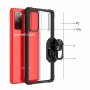 Samsung Galaxy S20 FE / S20 lite / S20 Fan Edition Хибриден гръб с метален пръстен , снимка 2