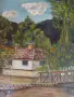 Р. ПЕТРОВ картина "Пейзаж от Рибарица" масло 1960 г, снимка 2