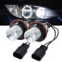 БЕЛИ LED крушки Angel Eyes ангелски очи за BMW E39 E60 E83 E87 Canbus