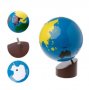 Монтесори планета Земя глобус / Монтесори земно кълбо и дървени игри, снимка 1 - Образователни игри - 35029884