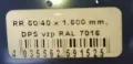 Немски Оградни стълбове 60х40х1600 мм Антрацит RAL 7016 – Чисто Нови, с оригинални крепежи, снимка 3