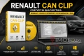 Renault Can Clip - Софтуер за диагностика Renault / Dacia с Openport 2.0/Scanmatik 2 PRO, снимка 1