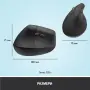 Logitech Lift Left е ергономична вертикална безжична мишка за лява ръка, снимка 6