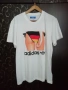 Adidas Originals German Flag Panties 40 years Trefoil оригинална мъжка тениска памучна бяла Германия, снимка 1